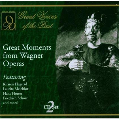 Bohnen, Destinn, Flagstad & Richard Wagner (1813-1883) - Arien : Great Moments From Wagner s (2 CDs)