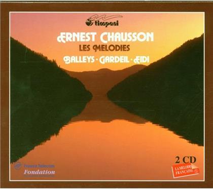 Brigitte Balley (Sopran) & Ernest Chausson (1855-1899) - Melodies (2 CDs)