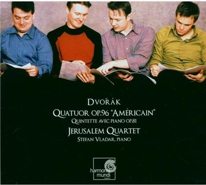 Vladar Stefan / Jerusalem Quartet & Antonin Dvorák (1841-1904) - Streichquartett Op96/Klav.Quintett Op81