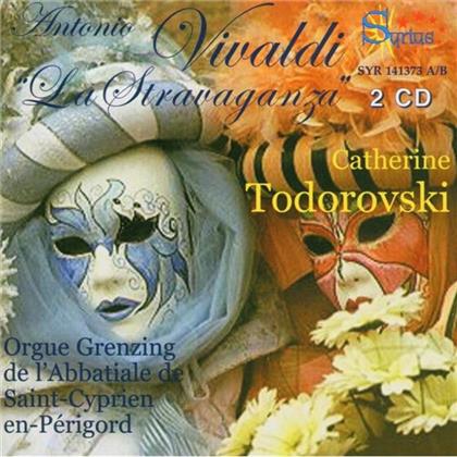 Catherine Todorovsky & Antonio Vivaldi (1678-1741) - Konzert Fuer Orgel Op4/1-12 (2 CDs)