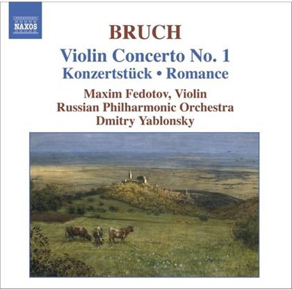 Yablonsky Dmitry / Fedotov Maxim/Russian & Max Bruch (1838-1920) - Violinkonzert 1/Konzertstück/Romanze