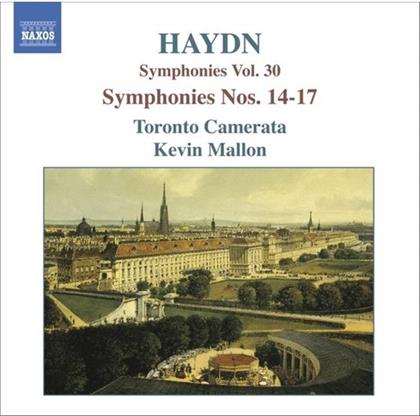 Mellon Kevin/Toronto Camerata & Joseph Haydn (1732-1809) - Sinfonien 14-17