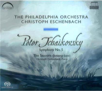Eschenbach Christoph/Philadelphia Orch. & Peter Iljitsch Tschaikowsky (1840-1893) - Sinfonie 5/Jahreszeiten Jan-Juni (SACD)
