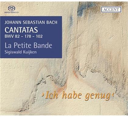 Kuijken Sigiswald / La Petite Bande & Johann Sebastian Bach (1685-1750) - Kantaten Vol. 3 - Ich Habe Genug (SACD)