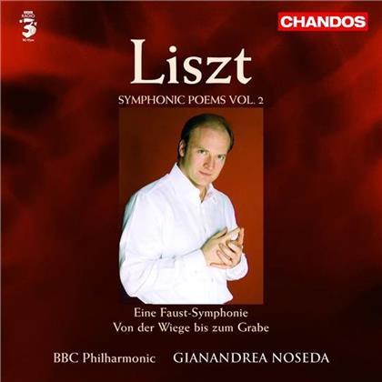 Noseda Gianandra/Bbc Philharmonic & Franz Liszt (1811-1886) - Faust-Sinfonie/Von Der Wiege Bis Zum G.