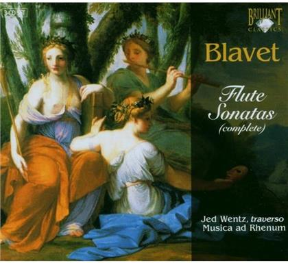 Wentz Jed/Musica Ad Rhenum & Michel Blavet - Flötensonaten Komplett (3 CDs)