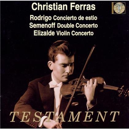 Christian Ferras & Joaquin Rodrigo (1901-1999) - Concierto De Estio