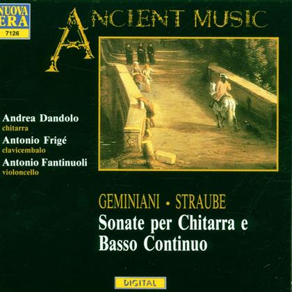 Dandolo (Gitarre), Frige (Cembalo) & Francesco Geminiani (1687-1762) - Sonate Fuer Gitarre & Basso Continuo
