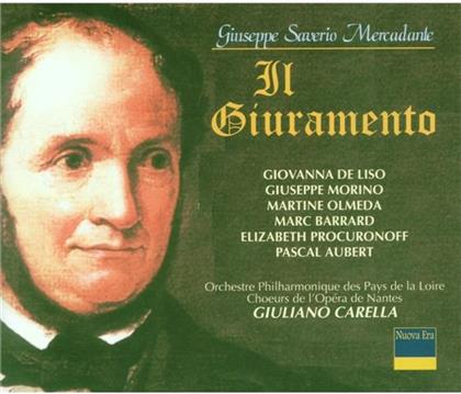 De Liso, Morino, Olmeda, Barra & Saverio Mercadante (1795-1870) - Giuramento (2 CD)