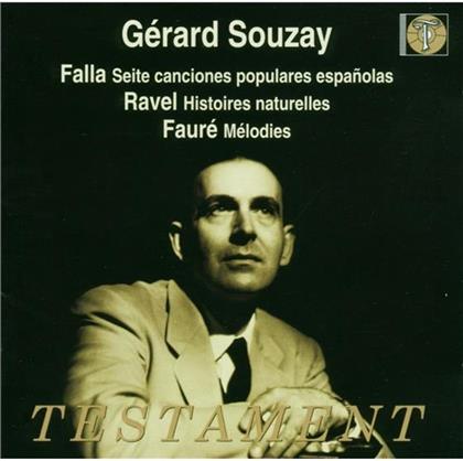 Gerard Souzay & Gabriel Fauré (1845-1924) - Lieder - Apres Un Reve Op7/1,