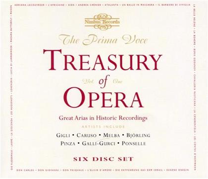 Gigli, Caruso, Melba, Bjoerling & Various - Treasury Of Opera Vol. 1 (6 CDs)