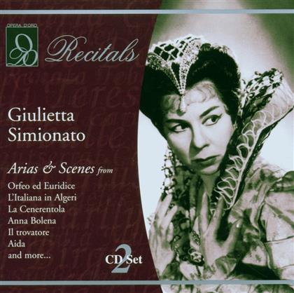 Giulietta Simionato & Divers - Arias & Scenes - Aida, Anna Bolena s