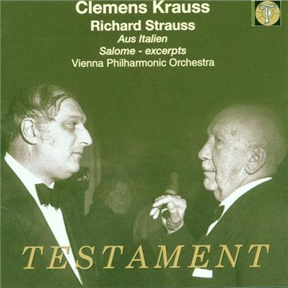 Goltz (Sopran), Patzak (Tenor) & Richard Strauss (1864-1949) - Aus Italien Op16, Salome Op54