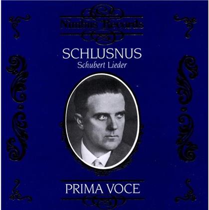 Heinrich Schlusnus & Franz Schubert (1797-1828) - Lieder