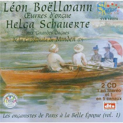 Helga Schauerte & Leon Boellmann - Carillon, Esquisse (2), Fantaisie