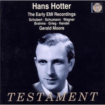 Hotter (Bariton), Wiener Philharmoniker & Various - Brahms, Grieg, Haendel, Schube