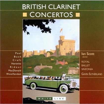 Ian Scott & Various - British Clarinet Concertos