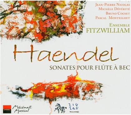 Jean Pierre Nicolas & Georg Friedrich Händel (1685-1759) - Sonate Für Blockfloete & B.C.