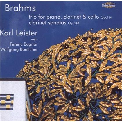 Karl Leister & Johannes Brahms (1833-1897) - Trio Fuer Klarinette Op114