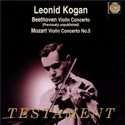 Leonid Kogan & Wolfgang Amadeus Mozart (1756-1791) - Konzert Fuer Violine 5 Kv219