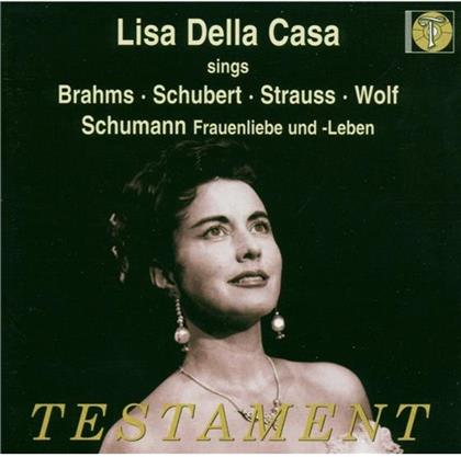 Lisa Della Casa & Brahms/Schubet/Schumann - Brahms, Schubert, Schumann