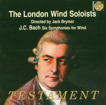 London Wind Soloists & Johann Christian Bach (1735-1782) - Sinfonia Nr1, Nr2, Nr3, Nr4, N