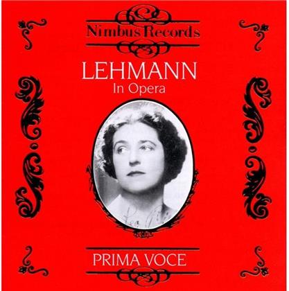 Lotte Lehmann & Various - In Opera Vol 1