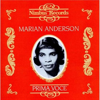 Marian Anderson & Various - Prima Voce Vol 1 - Oratorios
