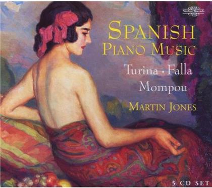 Martin Jones & Manuel de Falla (1876-1946) - Allegro De Concierto, Cuatro (5 CDs)
