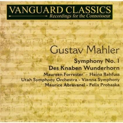 Maureen Forrester & Gustav Mahler (1860-1911) - Des Knaben Wunderhorn, Sinfonie (2 CDs)