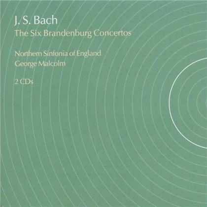Northern Sinfonia England & Johann Sebastian Bach (1685-1750) - Brandenburgische Konzerte Bwv1 (2 CD)