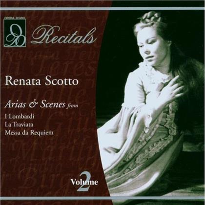 Scotto Renata, Gavazzeni & Various - Arias & Scenes Vol 2 - I Lombardo