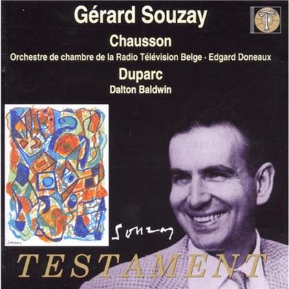 Gerard Souzay & Henri Duparc (1848-1933) - Melodie - Elegie, Manoir De Ro