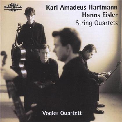 Vogler Quartett Berlin & Karl Amadeus Hartmann (1905-1963) - Quartett Nr1 Carillon, Nr2