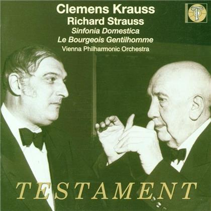 Krauss/Wph & Richard Strauss (1864-1949) - Sinfonia Domestica Op53, Der B