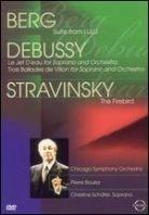 Chicago Symphony Orchestra, Pierre Boulez (*1925) & Christine Schäfer - Berg / Debussy / Stravinsky