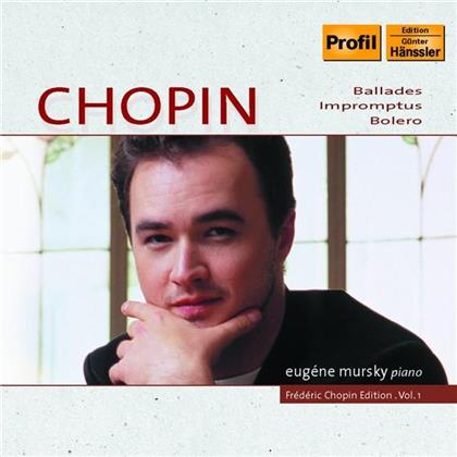 Mursky Eugene, Piano & Frédéric Chopin (1810-1849) - Ballades Impromptus Bolero