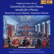 Salzburger Hofmusik & Wolfgang Amadeus Mozart (1756-1791) - Concertos For 3+2 Pianos