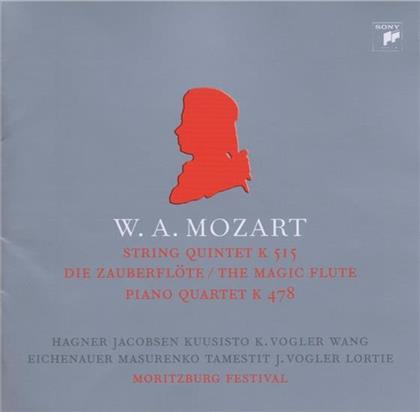 Vogler Jan/Moritzburg Festival & Wolfgang Amadeus Mozart (1756-1791) - Quartet K.478/Quintet K.515/+