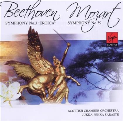 Jukka-Pekka Saraste & Beethoven L.V/Mozart W.A. - Sinfonie 3/Sinfonie 39