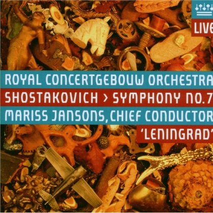 Royal Concertgebouw Orchestra Amsterdam, Dimitri Schostakowitsch (1906-1975) & Mariss Jansons - Sinfonie 7 Leningrad (Hybrid SACD)
