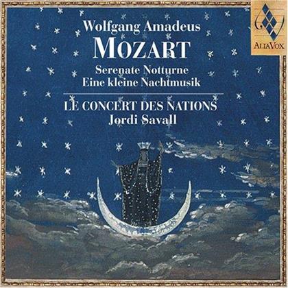 Wolfgang Amadeus Mozart (1756-1791), Jordi Savall & Le Concert des Nations - Serenate Notturne - Eine Kleine Nachtmusik