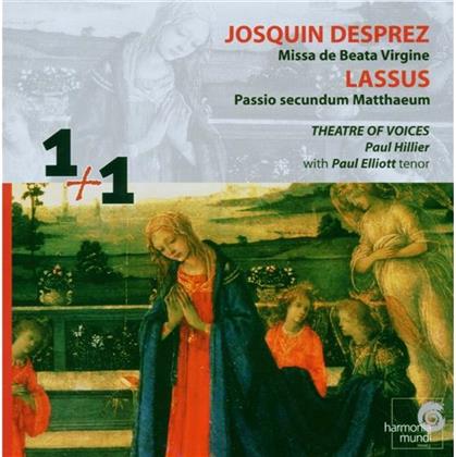 Desprez Josquin/Lasso Orlando Di, Paul Hillier & Theatre Of Voices - Missa De Beata Vergine/Passio Sec.Matth.