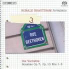 Ronald Brautigam & Ludwig van Beethoven (1770-1827) - Solo Piano 3 - Klaviers. 4-6 (SACD)