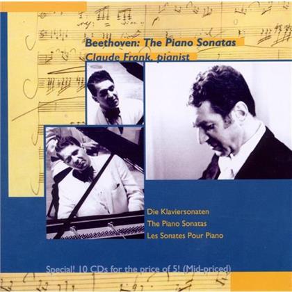 Claude Frank & Ludwig van Beethoven (1770-1827) - Sonate Fuer Klavier (Edition) (5 CDs)