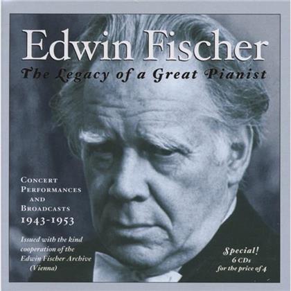Edwin Fischer & Various - Legacy Of A Great Pianist (4 CD)