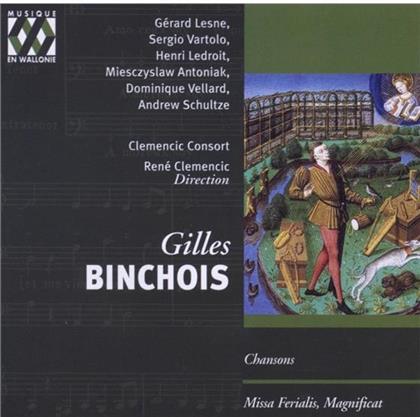 Lesne Gerard, Ledroit Henri & Gilles Binchois - Chansons, Magnificat, Missa Fe