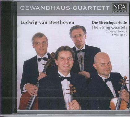 Gewandhaus Quartett & Ludwig van Beethoven (1770-1827) - Quartett Op59/3, Op95