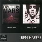 Ben Harper - Live From Mars/Will To Live (3 CDs)