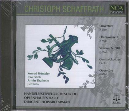 Konrad Hünteler & Christoph Schaffrath - Cembalokonzert/Flötenkonzert